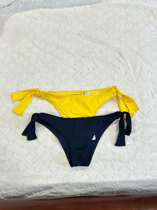 Abercrombie & Fitch Other - Abercrombie & Fitch Bright Yellow Tie-Side Bikini Bottom